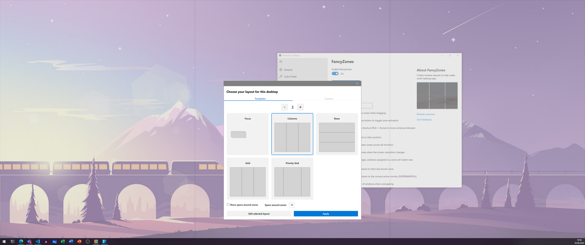 Big Monitor's Fancy Zones